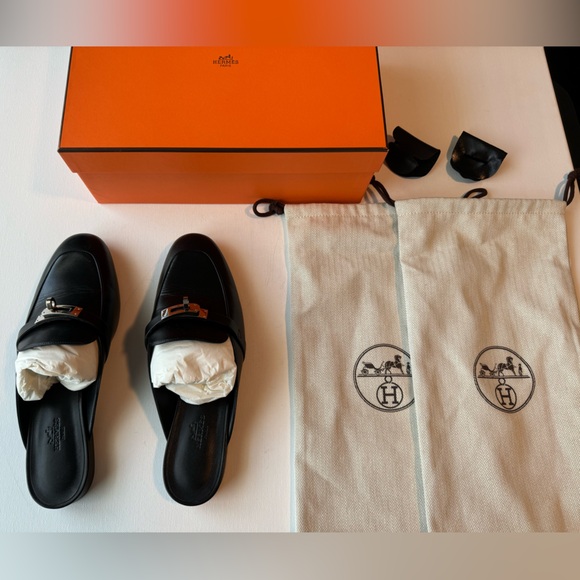 Hermes Oz Mules 40 - Picture 1 of 13